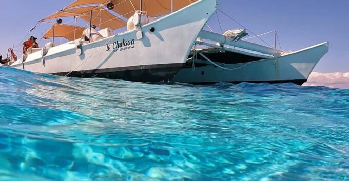 4 Hours Experience the Turtle Sanctuary Onla Chula Catamarán - Relaxing at the Natural Sandbank