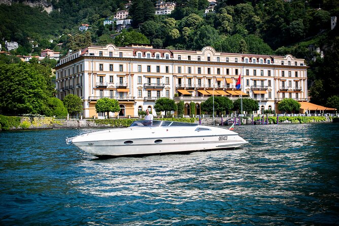 4 Hours Grand Tour, Private Speedboat at Lake Como - Accessibility and Additional Info