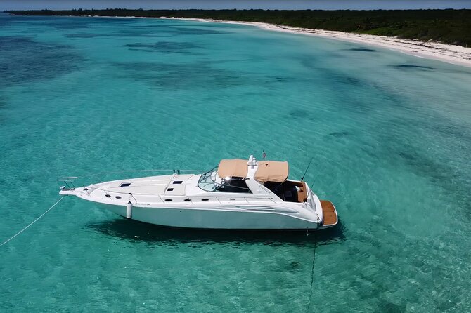 4 Hours - Private 48FT Yacht All Inclusive in Tulum and Playa Del Carmen - Destination: Playa Del Carmen