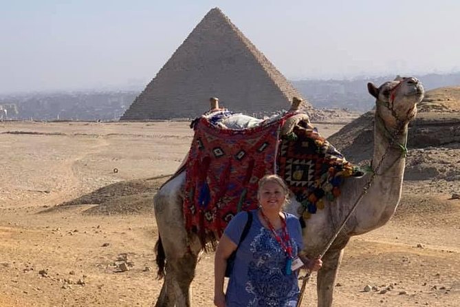 4-Hours Private Giza Pyramids, Sphinx, Lunch and Camel Ride - Local Street Food and Shopping