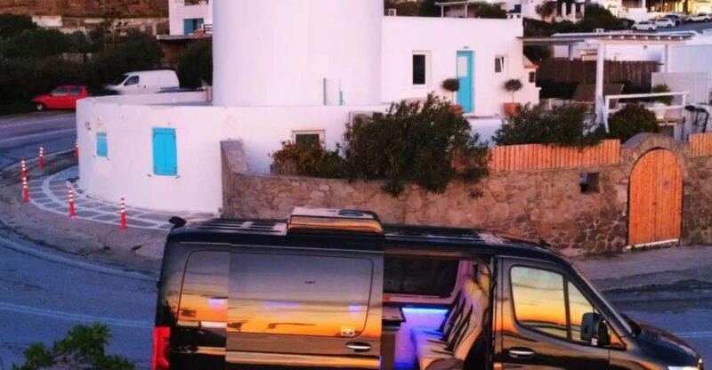 4 Hours Private Mykonos Island Tour by Luxury Minibus - Highlights of the Tour