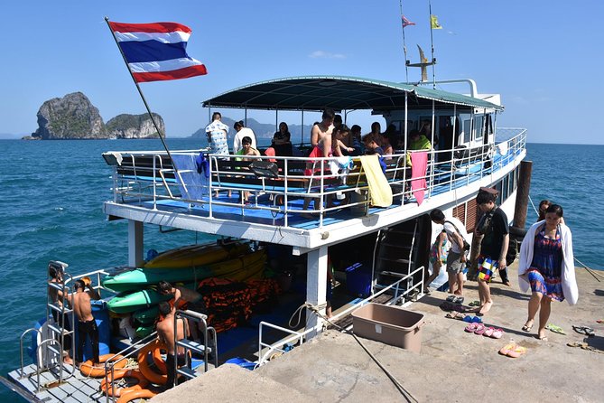 4 Island Tour to Emerald Cave at Koh Mook by Big Boat From Koh Lanta - Meeting and Pickup