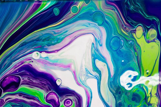 40 Minutes Private Fluid Art Class in Los Angeles - Key Points