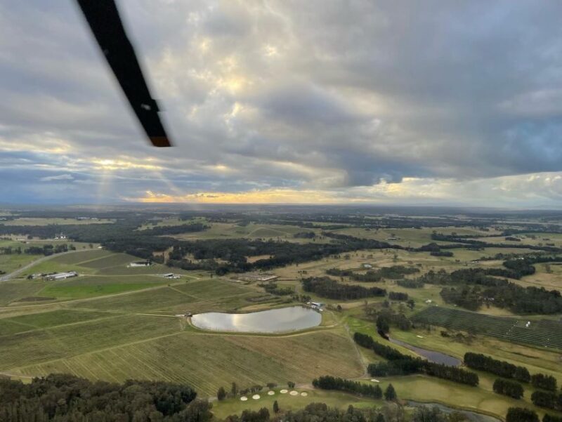 45 Minute Helicopter Scenic Flight Hunter Valley - Flight Duration and Inclusions