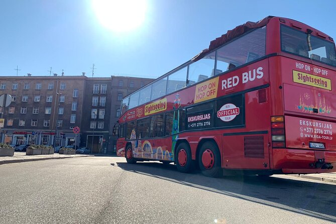 48h Day Riga Sightseeing Red Bus Grand Tour - Destination and Rating