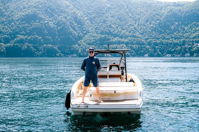 4H Private Cruise Lake Como Tender Yacht Invictus 5 Pax - Booking Information