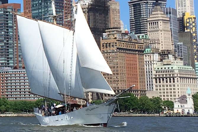 4th of July Fireworks on Clipper City Tall Ship - Navigating to the Departure Point