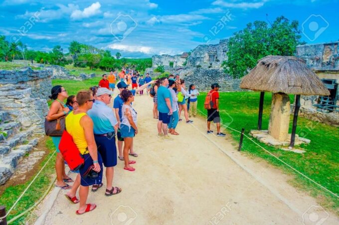 4x1 Tour! Tulum, Coba, Cenote, and Playa Del Carmen - Cenote Swim