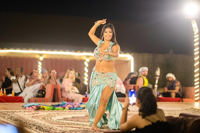 4x4 Dubai Desert Safari> Dune Bash, Camel Ride & BBQ - Dining and Refreshments