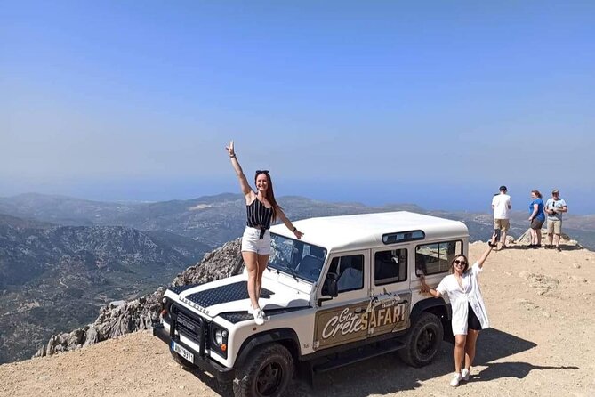 4x4 Landrover Safari Lasithi Plateau Free Pick up and Drop off - Sunken Village Encounter