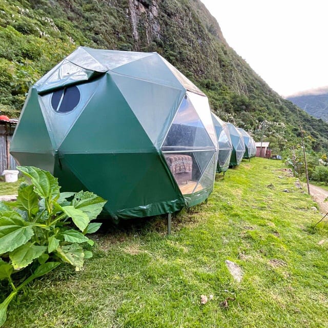 5-Day Trek From Salkantay to Machupicchu Sky Lodge Dome - Inclusions and Accommodations