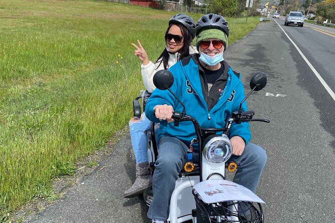5-Hour Guided Wine Country Tour in Sonoma on an Electric Trike - About the Electric Trikes