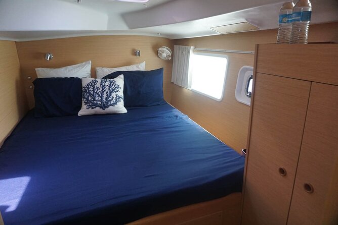 5-Hour Private 38 Luxury Catamaran 2-Stop Tour W/ Food, Open Bar & Snorkeling - Onboard Amenities