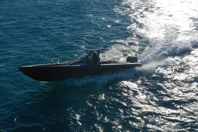 5 Hour Private Yacht Cruise in Delos Rhenia Technohull 40 Thunder - Refreshments and Cuisine
