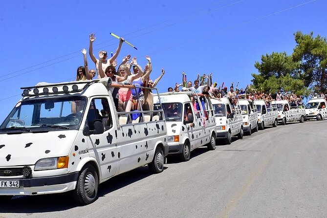 5 in 1 Combo Zipline, Rafting,Caprio Bus,Buggy, Kanyon in Antalya - Detailed Activity Descriptions