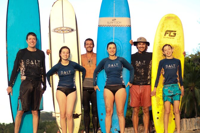 5 Star Surf Lessons in Tamarindo, With SALT Surf as Life Therapy - Meeting and Pickup Information