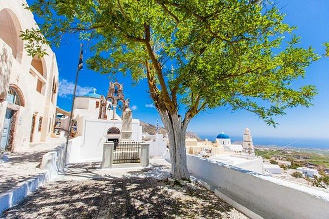 5 Towns in 5 Hours: Santorini Most Popular Tour With Wine Tasting - Tour Duration and Highlights