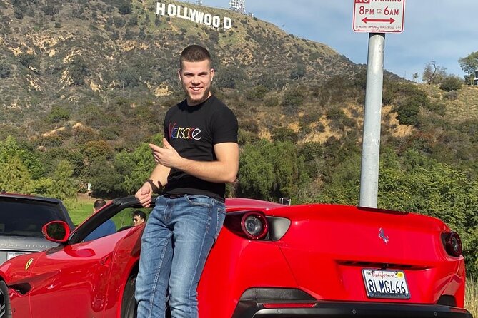 50 Minute Private Ferrari Driving Tour to the Hollywood Sign - General Information