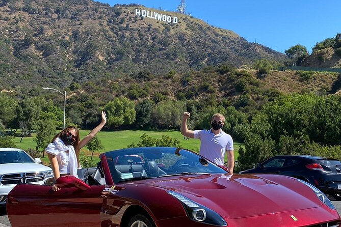 50 Minute Private Ferrari Driving Tour to the Hollywood Sign - Logistics and Amenities