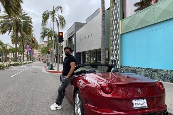 50 Minute Private Ferrari Driving Tour to the Hollywood Sign - Vehicle and Driver Details
