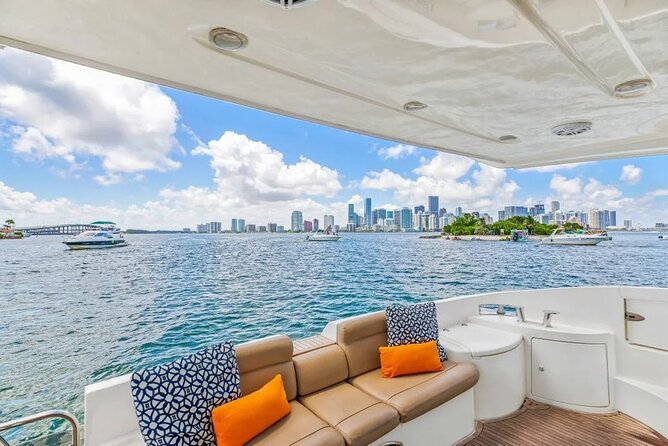 55 Azimut Yacht Charter With Captain and Mate - Millionaires Row and Picnic Spot