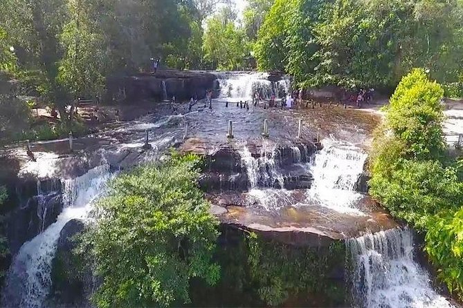 5HR: Phnom Kulen, 1000 Linga River and Waterfall Small Group Day Private Tour - Tour Duration and Timing