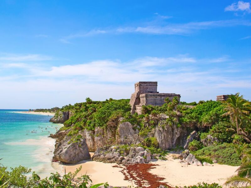 5x1 Deluxe: Tulum, Coba, Cenote & Playa Del Carmen - Transportation and Meals