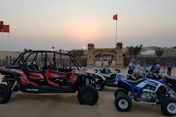 6-Hour Dubai Desert Safari With BBQ Dinner & Quad Biking - Group Size Limit