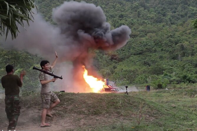 6 Hour Private Phnom Penh Shooting RPG Rocket Rifle Machine - Available Weapons and Ammunition