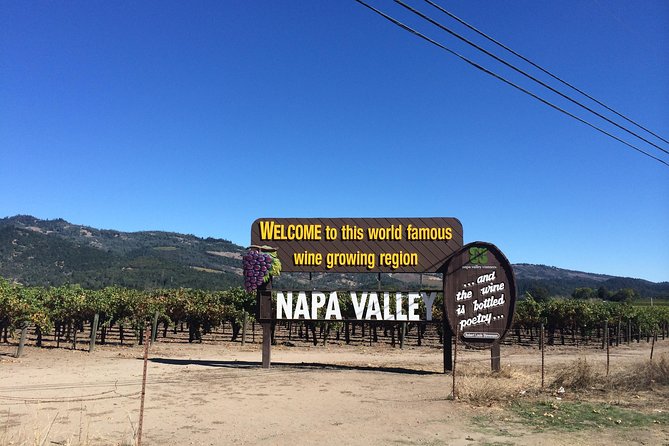 6-Hour Private Wine Country Tour of Napa Valley (Up to 6 People) in Large SUV - Luxury SUV and Chauffeur