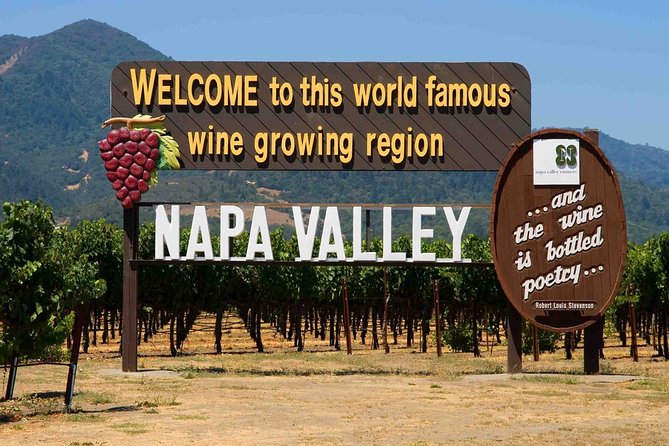 6-Hours Customized Private NAPA Valley Wine Tour From San Francisco Bay Area - Inclusions and Exclusions