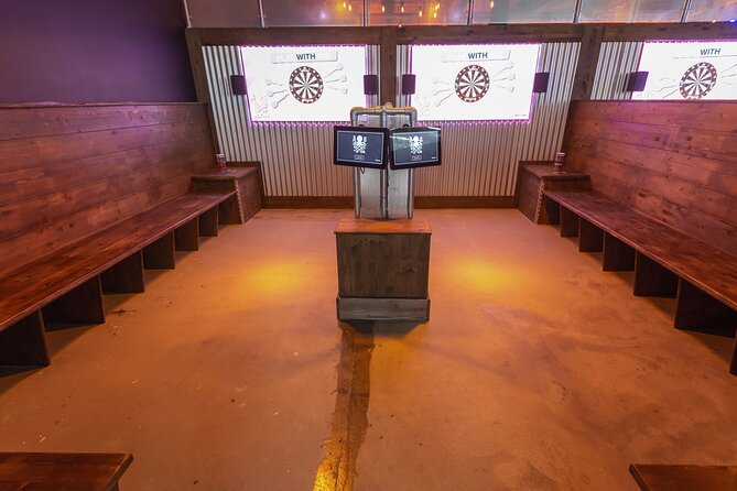 60-minute Augmented Reality Darts - Private and Group Experiences