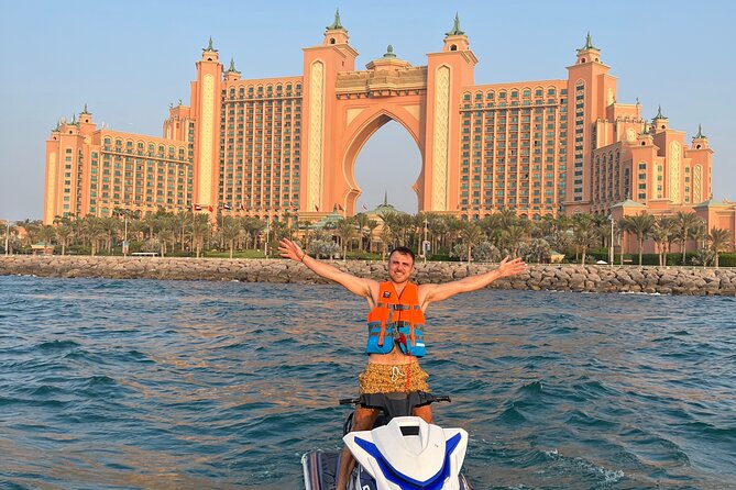 60Min Jet Ski To Burj Al Arab, Atlantis The Palm - Confirmation and Accessibility