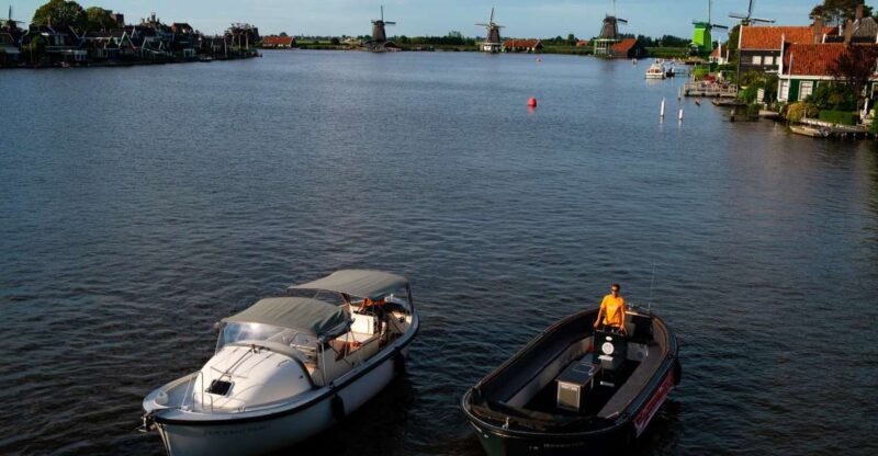 60Min Private Cruise - Zaanse Schans Private Cruise + Drinks - Itinerary