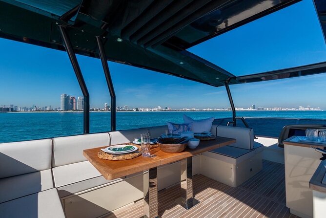 62FT Yacht Tour in Miami Beach With Captain Beneteau MC6 Fly - Accessibility and Participation