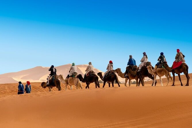 7 Days Chefchaouen Private Morocco Tour to Desert and Marrakech - Exploring the Saharan Desert