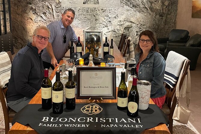 7 Hour Private Wine Tasting in Napa or Sonoma Valley - Participant Information