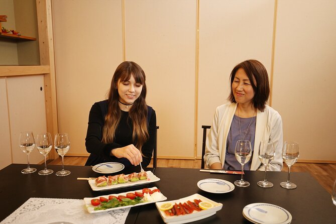 7 Kinds of Sake Tasting With Complementary Foods - Daiginjo Sake and Complementary Dish