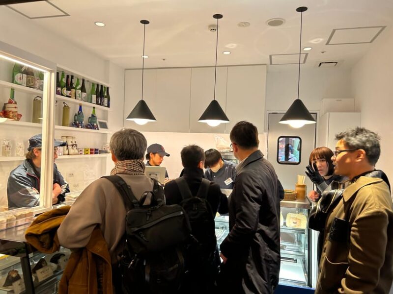 7 Sake Tastings With a Food to Choose at Toyosu - Included in the Tasting