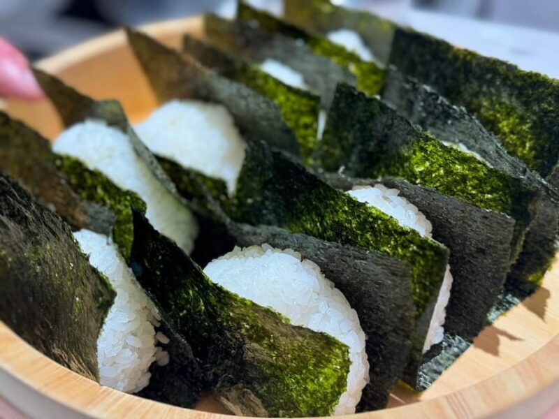 7 Sake Tastings With a Food to Choose at Toyosu - Food Choices