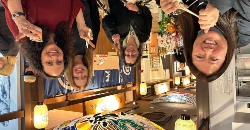 7 Sake Tastings With a Food to Choose at Toyosu - Meeting Point Directions