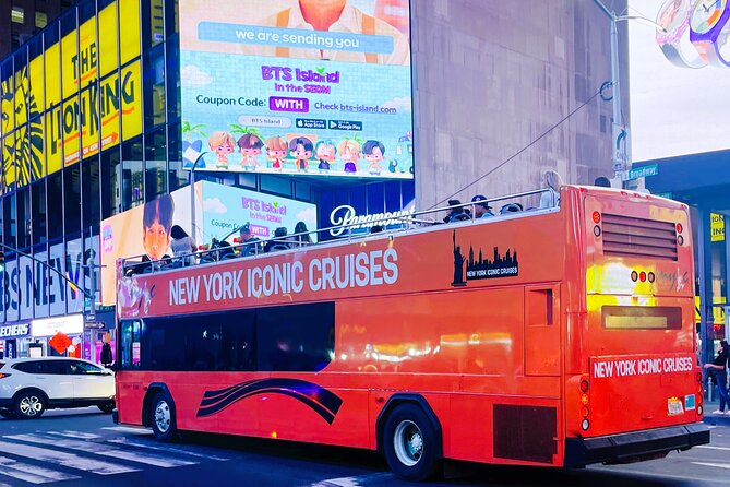 75-Minutes NYC Sightseeing Night Double Decker Bus Tour - Tour Duration and Accessibility