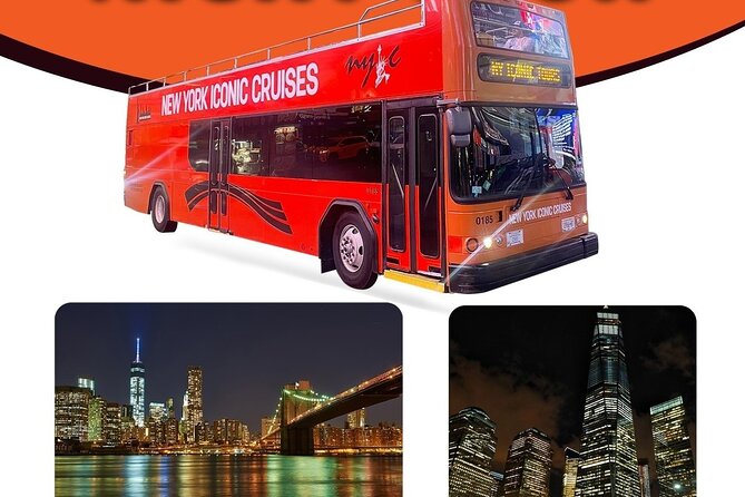 75-Minutes NYC Sightseeing Night Double Decker Bus Tour - Inclusions and Exclusions
