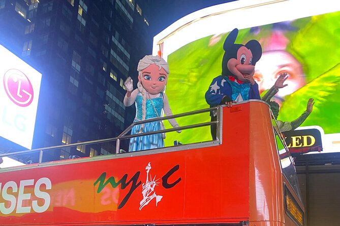 75-Minutes NYC Sightseeing Night Double Decker Bus Tour - Booking and Confirmation