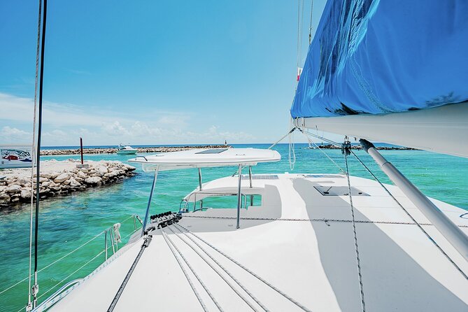 8-Hour Private 40 Catamaran 2Stop Tour to Cozumel Beach, Food, Drinks & Snorkel - Booking Information and Reviews