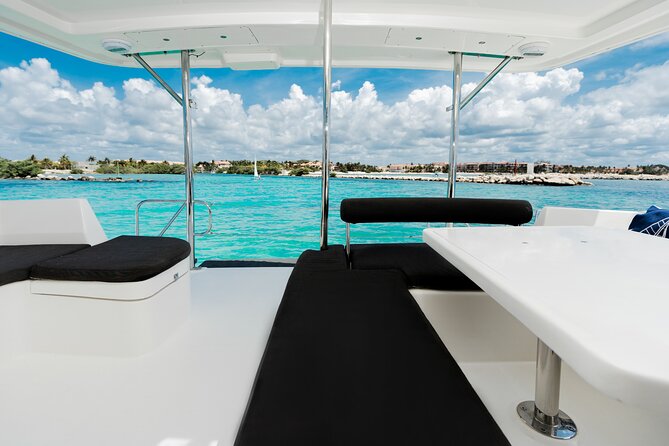 8-Hour Private 44 Leopard Catamaran Tour to Cozumel Beach W/Food & Open Bar - Booking Information