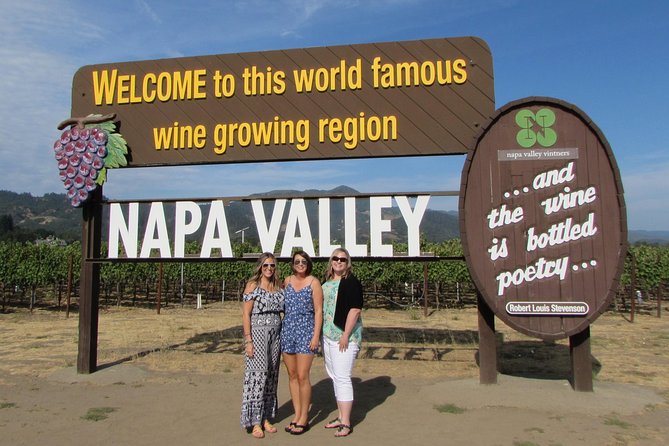 8-Hour Private, Customized Wine Tour up to 6 Guests Napa Valley & Sonoma - Pickup and Drop-off