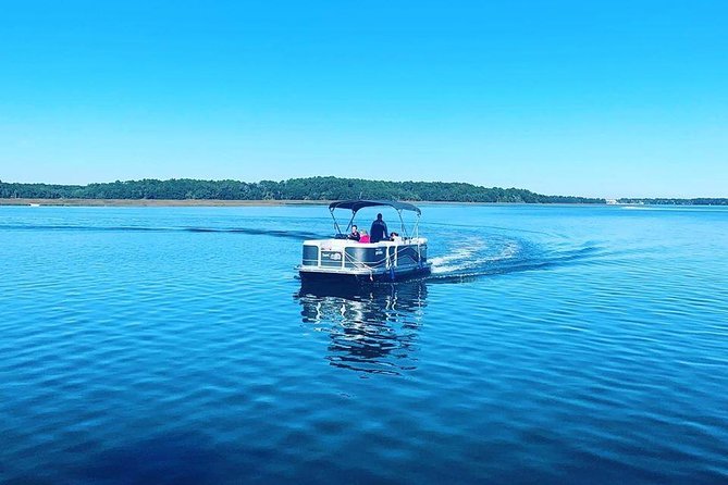 8-Hour Private Hilton Head Pontoon Boat Rental - Meeting and Pickup