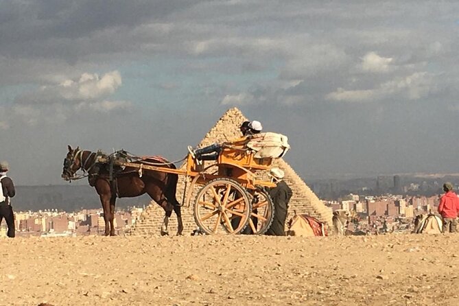 8-Hour Private Tour of the Pyramids, Egyptian Museum and Bazaar From Cairo - Logistics
