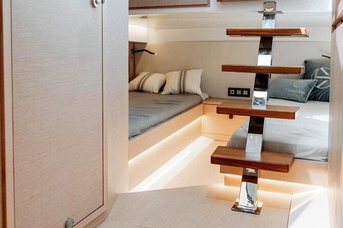 8 Hour Private Yacht Cruise in Delos Rhenia Mykonos Tesoro 40 - Yacht Features and Specifications